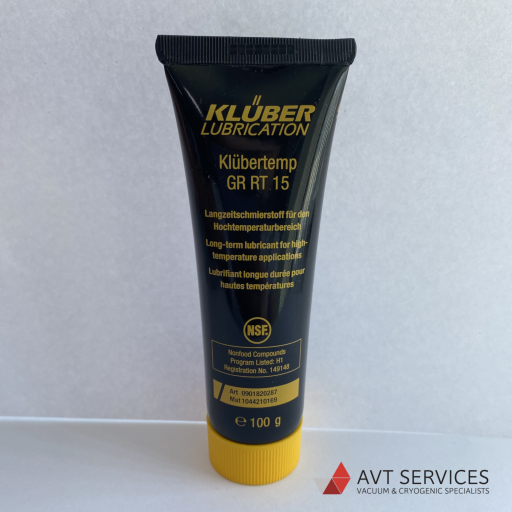 Klübertemp GR RT 15 Grease 100g Vacuum AVT Services