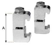 1029465 - ISO 160/250 Double Claw Clamp (Alu)