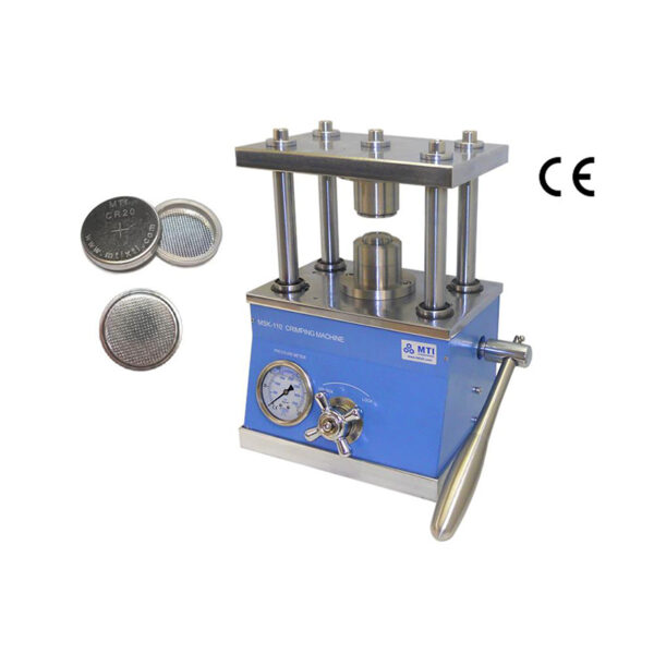 Hydraulic Crimper for All Types of Coin Cells with 100 Pcs CR2032